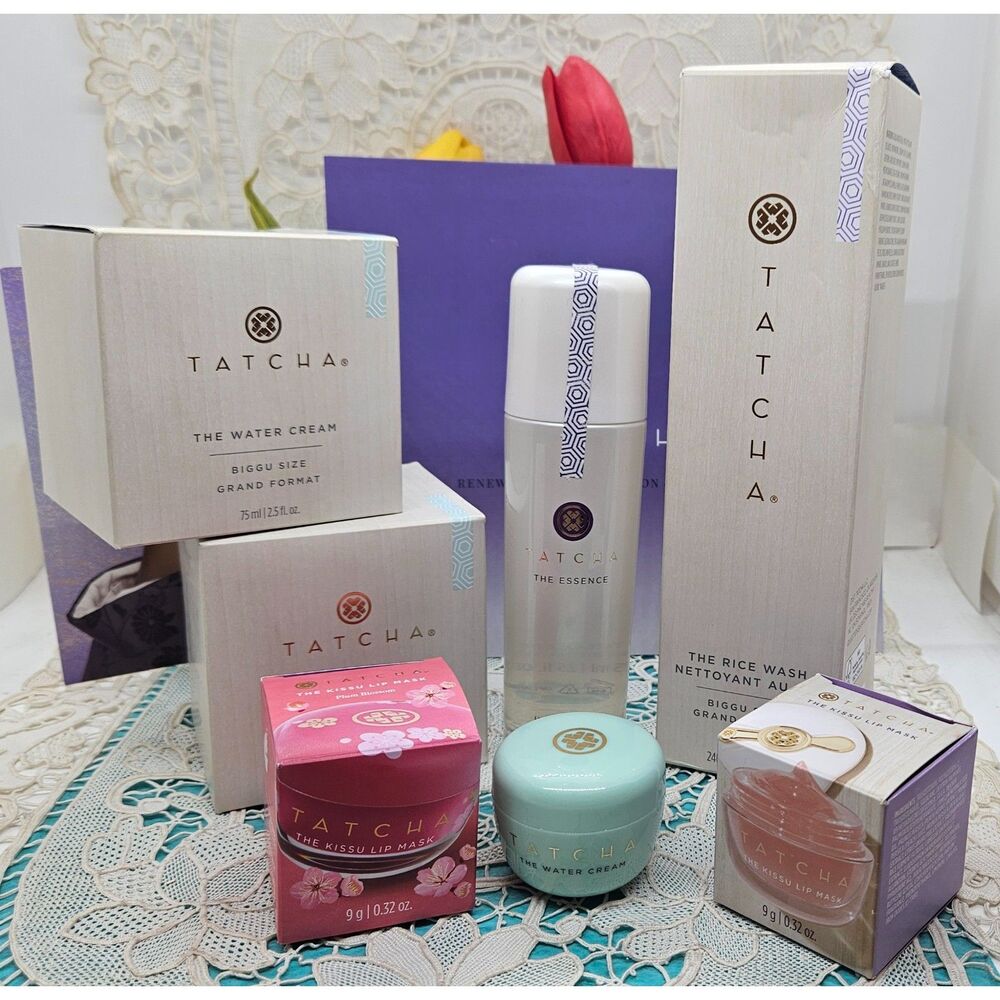 TATCHA SKINCARE BUNDLE 7PC NEW
